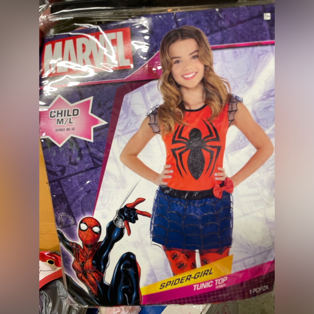 Brand New SpiderGirl Tunic Top And Leggings